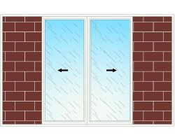 Portas de PVC